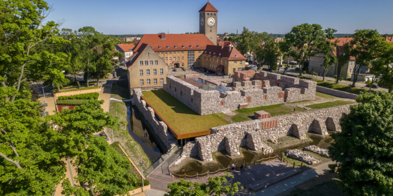 Szczytno ruiny zamku krzyzackiego