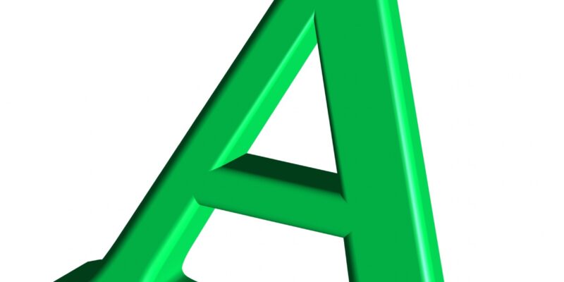 green-letter-a-1445700103pc0