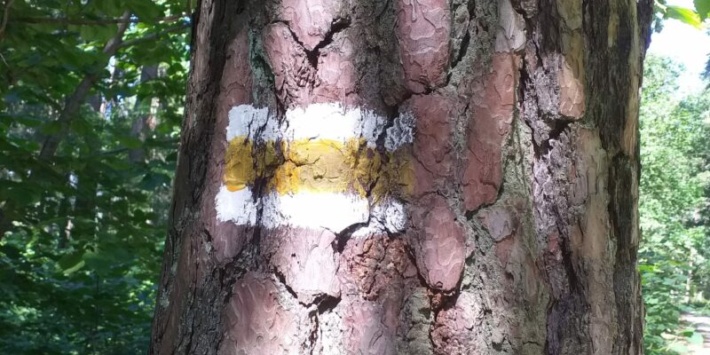 Oznakowanie szlaków często jest takie jak w Polsce.