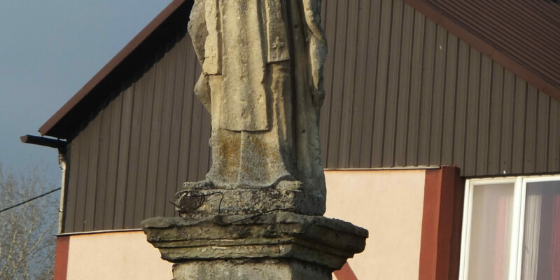 Figura świętego Jacka.(fot. Alicja Mężyk)