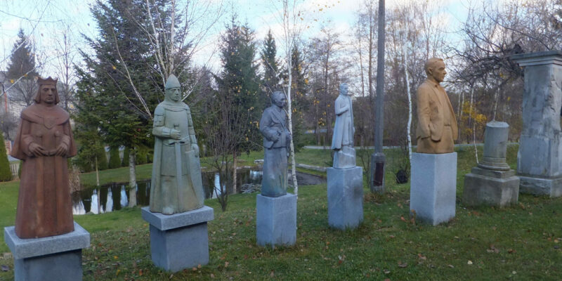 Galeria rzeźb Gustawa Hadyny (fot. Alicja Mężyk)