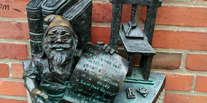 Krasnal Kacper Drukarz (Caspar Elyan z Głogowa)