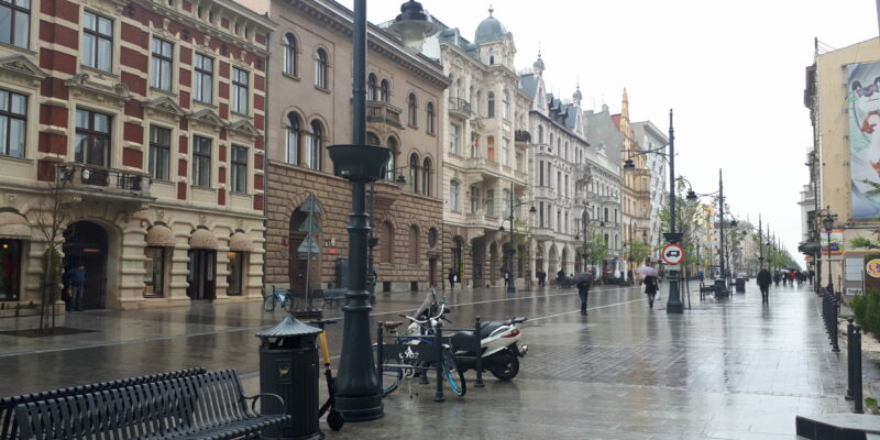 Ulica Piotrowska w Łodzi (fot. Rakoon)