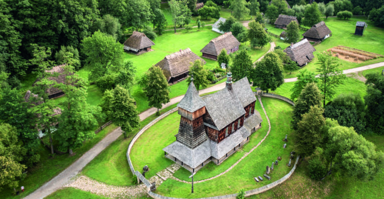 Świat zachowany w skansenie